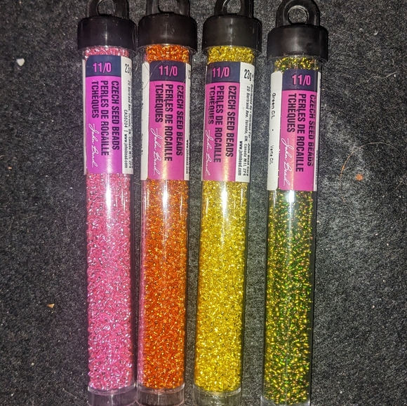 John Bead Glass Seed Beads lot; 37 Tubes of Sz 11/0 in 23 Gram Tubes - Picture 3 of 10